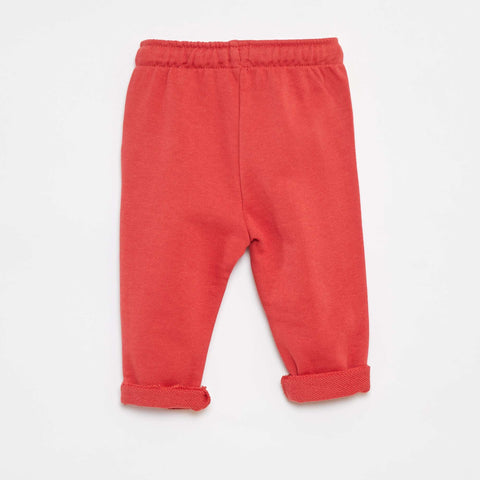 Pantalon jogging en french terry