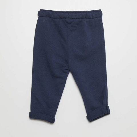 Pantalon jogging en french terry