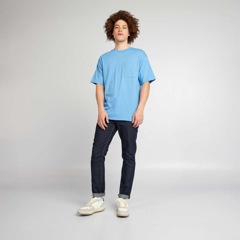 Tee-shirt uni à coupe large