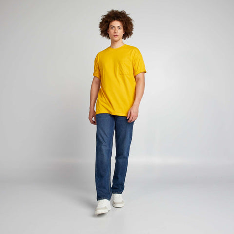 Tee-shirt uni à coupe large