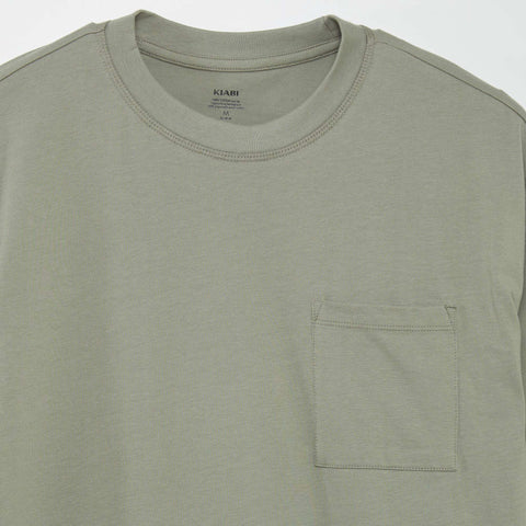 Tee-shirt uni à coupe large