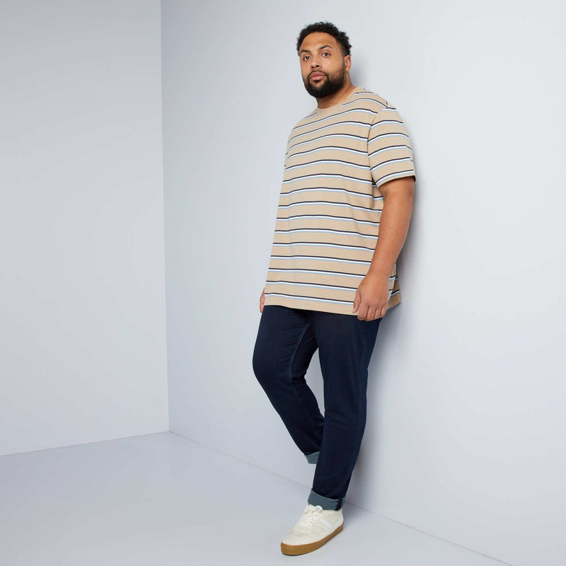 Jean slim stretch - L32 – Marine – Kiabi Maroc