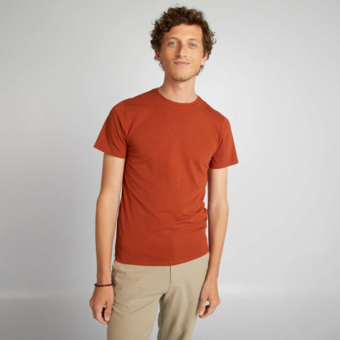 Tee-shirt uni - Slim fit