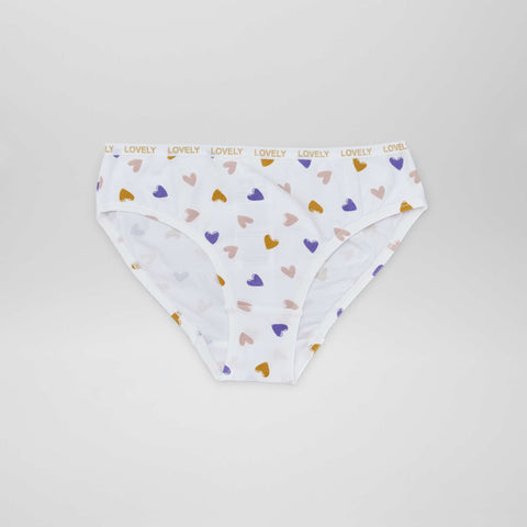 Lot de 4 culottes imprimées