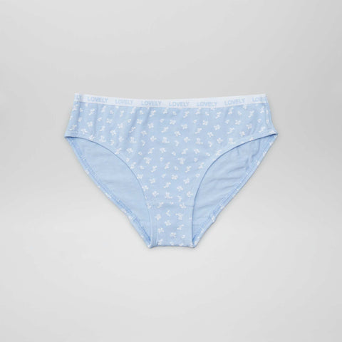 Lot de 4 culottes imprimées