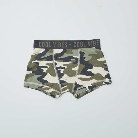 Lot de 3 boxers stretch
