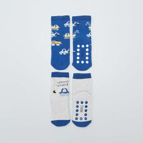 Lot 2 chaussettes antidérapantes