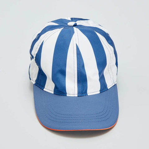 Casquette rayée
