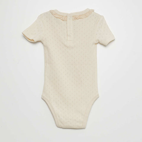 Body en maille pointelle