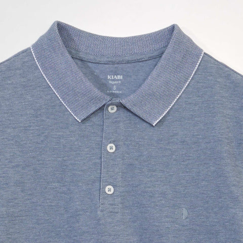 Polo en piqué de coton