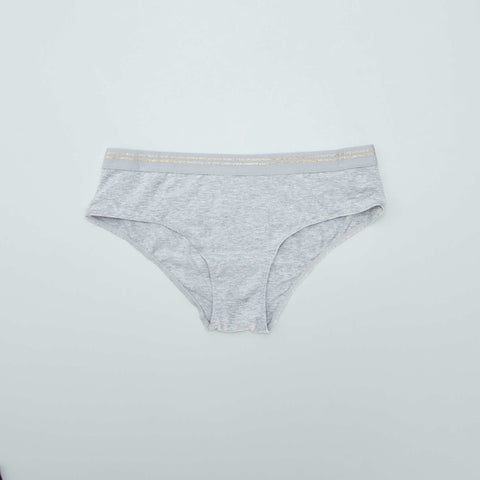 Lot de 2 shorties coton
