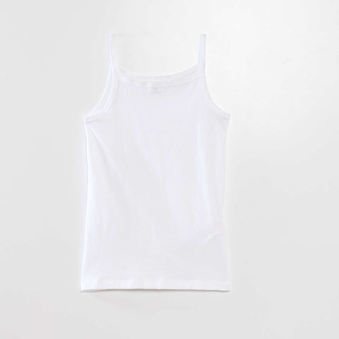 Lot de 3 débardeurs coton