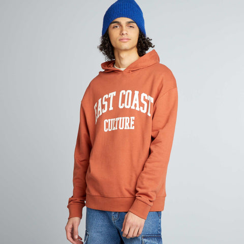 Sweat à capuche imprimé