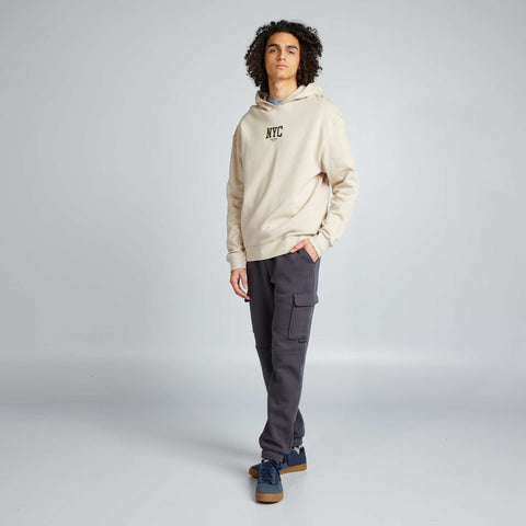 Sweat à capuche imprimé