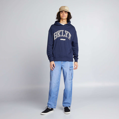 Sweat à capuche imprimé
