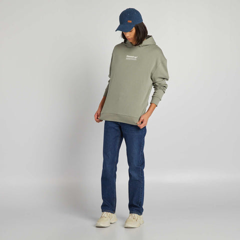Sweat à capuche imprimé
