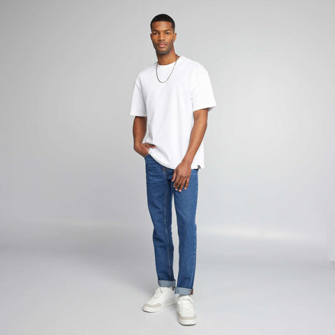 T-shirt en coton uni