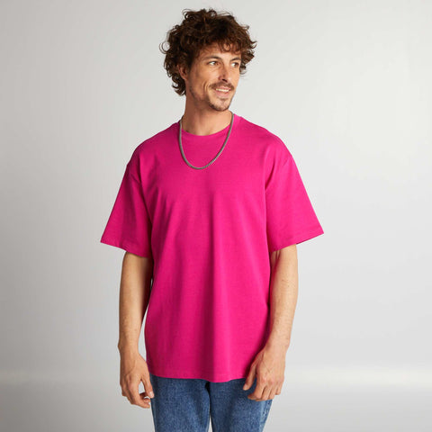 T-shirt en coton uni