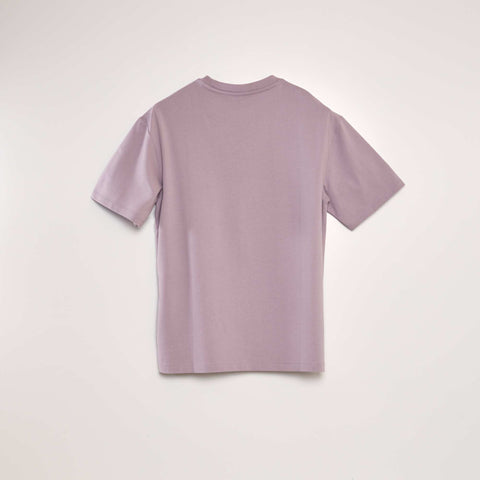 T-shirt en coton uni