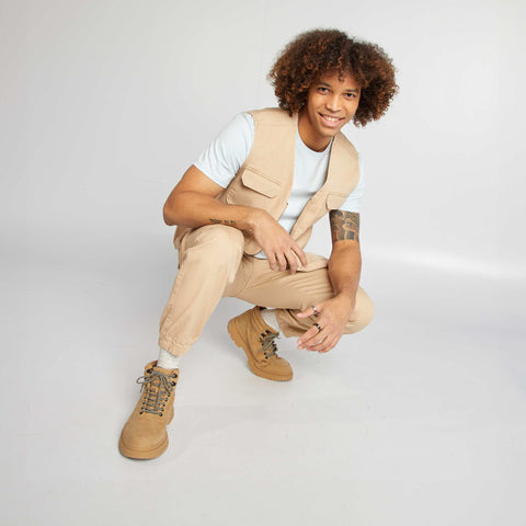 T-shirt à col rond en coton - Tough Cotton™