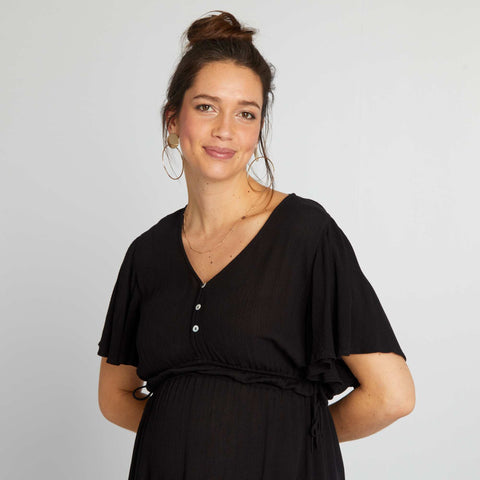 Robe longue de maternité