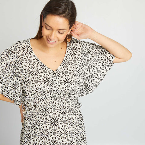 Robe longue de maternité