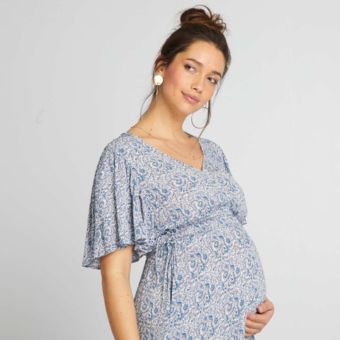 Robe longue de maternité