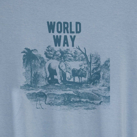 T-shirt imprimé à col rond