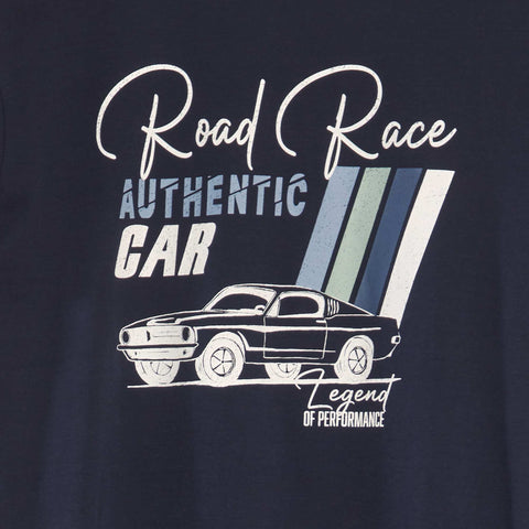 T-shirt imprimé à col rond