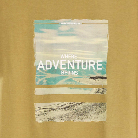 T-shirt imprimé à col rond