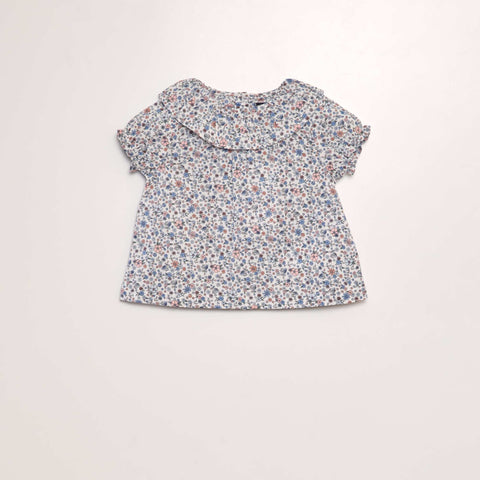 Ensemble blouse + short + bob + chaussettes