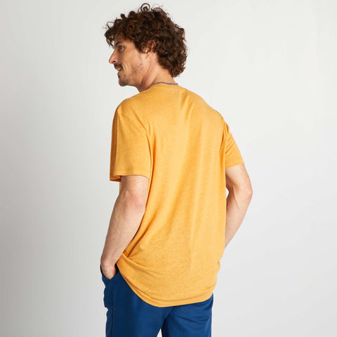 T-shirt en lin mélangé