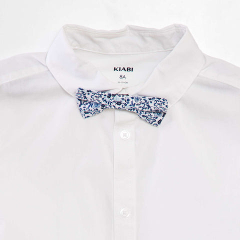 Chemise manches courtes + nœud papillon
