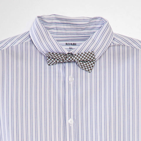 Chemise manches courtes + nœud papillon