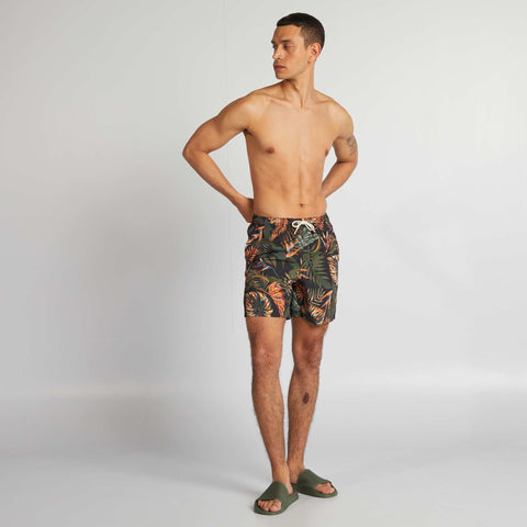 Short de bain avec imprimé