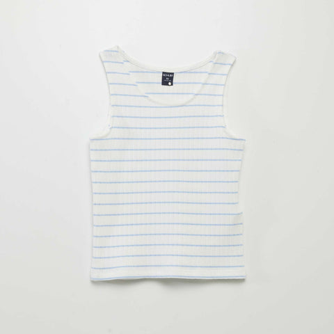 Blanc/bleu