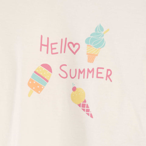 Lot de 2 tee-shirts à message