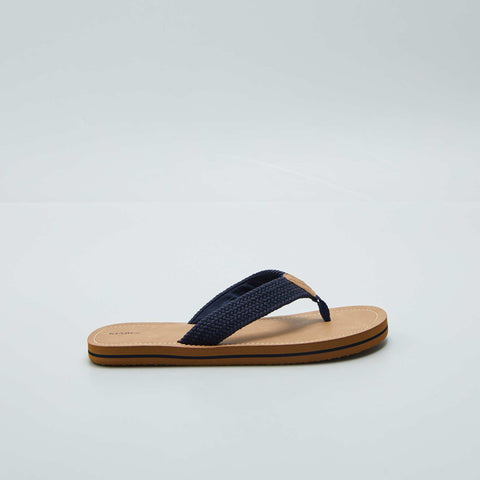 Tongs en tissu