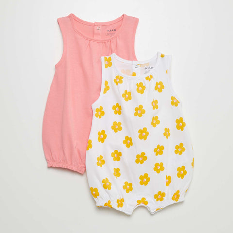 Rose / jaune