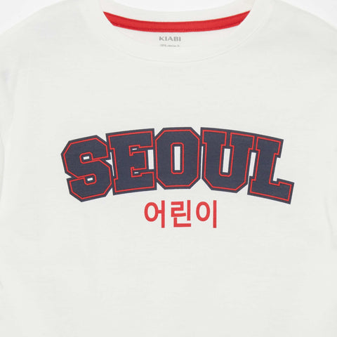 T-shirt imprimé manches courtes