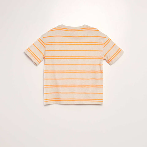 T-shirt à rayures en jersey