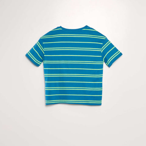 T-shirt à rayures en jersey