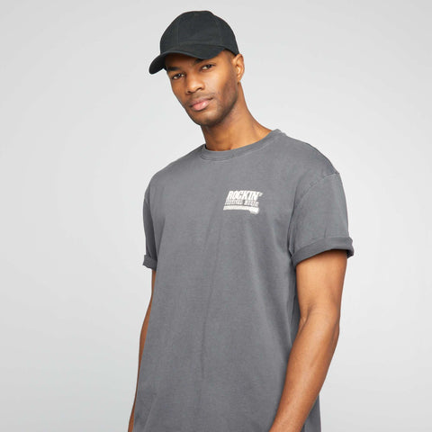 T-shirt style oversize à imprimé