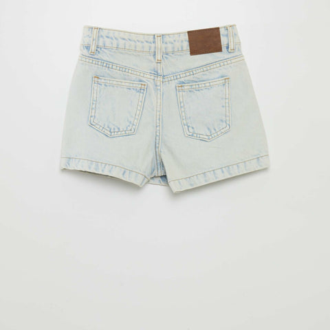 Jupe short en jean