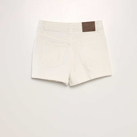 Jupe short en jean