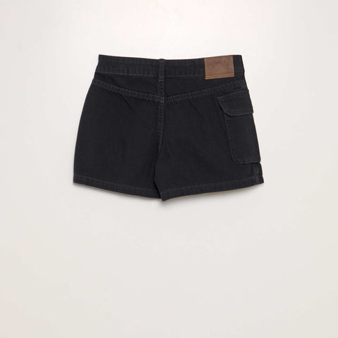 Jupe short en jean