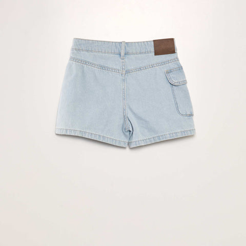 Jupe short en jean