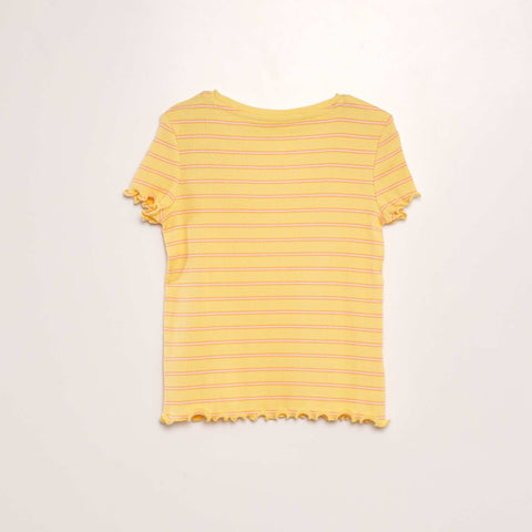 T-shirt manches courtes rayées