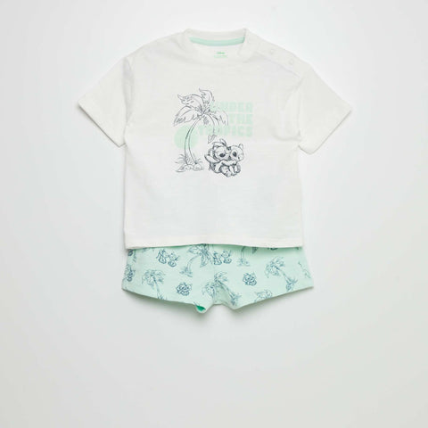 Blanc/vert