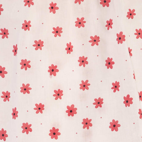 Blouse en voile de coton imprimée